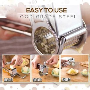 304 Stainless Steel Cheese Grater Chocolate Grater Vegetable Grater Kitchen gadgets kitchen tools accessories  kitchen tools - Image 2