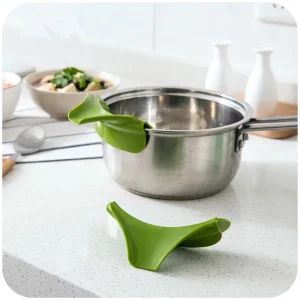 Creative Kitchen Accessories Silicone Funnel Tools - Image 2