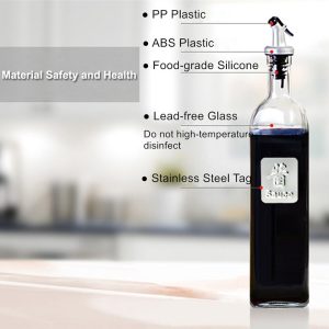 Glass Oil Bottle Kitchen Tools Accessories - Image 3